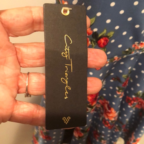 JR Floral Short Sleeveless Summer Dress - Picture 4 of 4